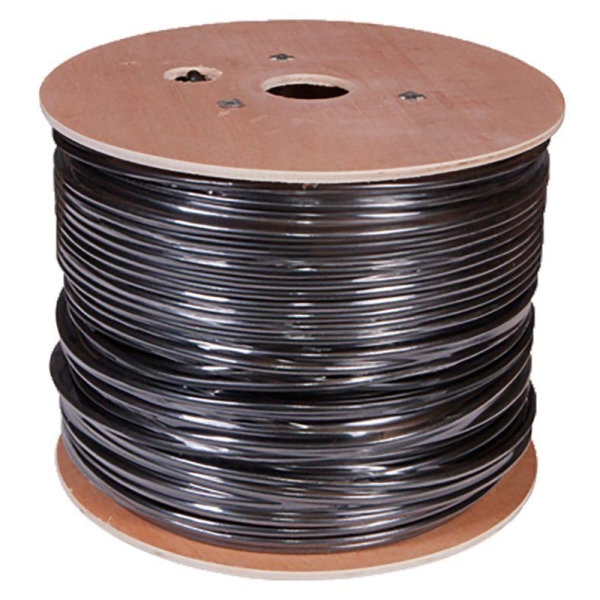 Кабель витая пара SF/UTP кат.5e 4х2х0.51 24AWG solid PE OUTDOOR медь наружн. прокл. черн. (м) Rexant 01-0344 Кабель витая пара SF/UTP кат.5e 4х2х0.51 24AWG solid PE OUTDOOR медь наружн. прокл. черн. (м) Rexant 01-0344