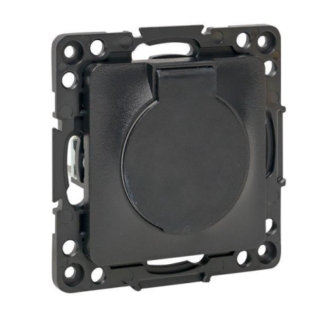 Розетка 1-м СП Стокгольм 16А IP44 с заземл. защ. шторки с крышкой механизм черн. PROxima EKF EZR16-028-10-44 Розетка 1-м СП Стокгольм 16А IP44 с заземл. защ. шторки с крышкой механизм черн. PROxima EKF EZR16-028-10-44