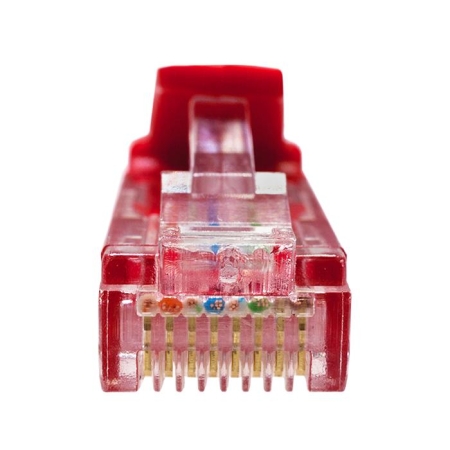 Патч-корд UTP 5e 4х2 26AWG (7х0.16мм) Cu LSZH 5м красн. SUPRLAN 10-0155 Патч-корд UTP 5e 4х2 26AWG (7х0.16мм) Cu LSZH 5м красн. SUPRLAN 10-0155
