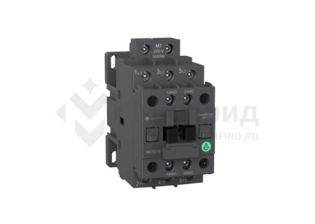 Контактор MC1D 3п 9А кат. 24В DC 1НО+1НЗ SE MC1D09BD