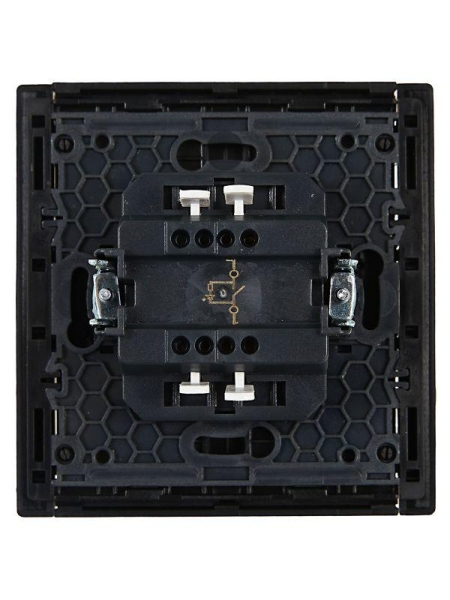 Выключатель 1-кл. СП FORTE&PIANO 10А FP102 с индикацией черн. IEK FP-V10-1-10-1-K02