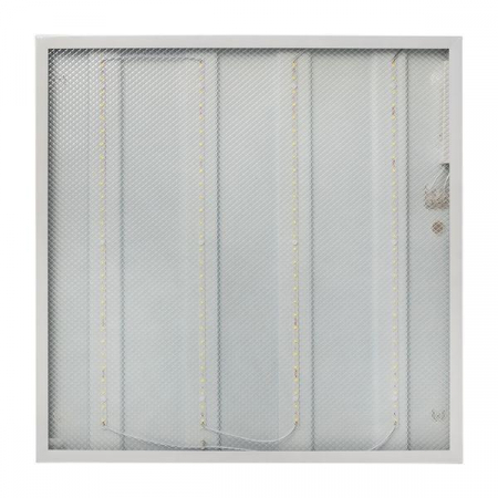 Светильник светодиодный ДВО-4102-Z 36Вт 6500К 595х595 призма панель EKF LPL-4102-Z-36-6500