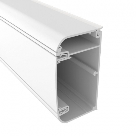 Кабель-канал 90х50 L2000 пластик с разделителем DKC 09500 Кабель-канал 90х50 L2000 пластик с разделителем DKC 09500