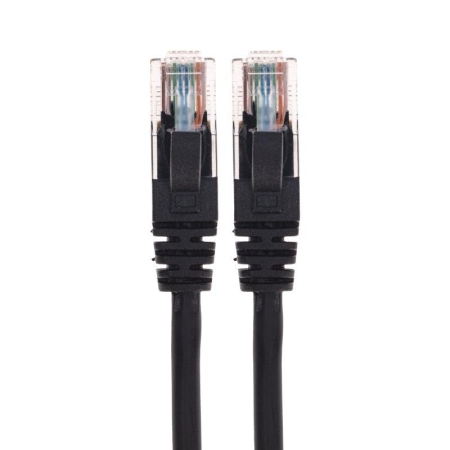 Патч-корд U/UTP CAT 5e RJ45-RJ45 26AWG LSZH черн. 0.3м Rexant 02-0102-03 Патч-корд U/UTP CAT 5e RJ45-RJ45 26AWG LSZH черн. 0.3м Rexant 02-0102-03