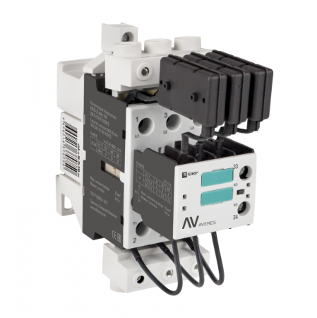 Контактор для конденсатора КМЭК 20квар 230В 1NО AVERES EKF ctrk-s-29-20-230-av Контактор для конденсатора КМЭК 20квар 230В 1NО AVERES EKF ctrk-s-29-20-230-av