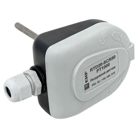 Датчик температуры ввинчиваемый 50мм EKF RTD20-SCR50-PT1000 Датчик температуры ввинчиваемый 50мм EKF RTD20-SCR50-PT1000