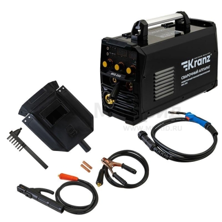 Аппарат сварочный инверторный полуавтоматический MIG-200 Kranz 11-0927