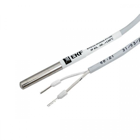 Датчик температуры в гильзе накладной 50мм EKF RTD10-OVH50-PT100 Датчик температуры в гильзе накладной 50мм EKF RTD10-OVH50-PT100