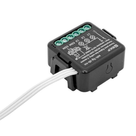 Реле умное в подрозетник 3-канальное Zigbee Connect Select без нейтрали EKF ssh-3g-zb-nn