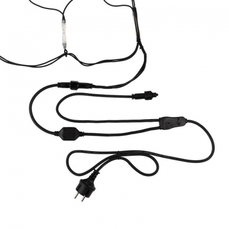 Гирлянда светодиодная "Сеть" 2х4м 560LED бел. 50Вт 220-240В IP67 провод каучук черн. Neon-Night 217-135 Гирлянда светодиодная "Сеть" 2х4м 560LED бел. 50Вт 220-240В IP67 провод каучук черн. Neon-Night 217-135