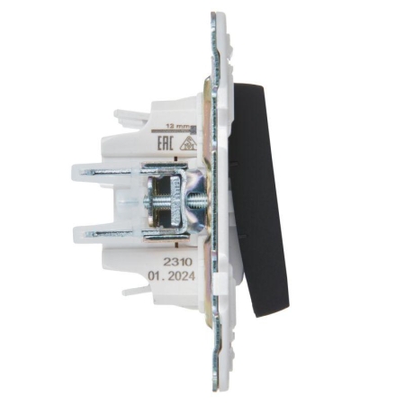 Выключатель 3-кл. SKANDY 10А SK-V11Bl черн. IEK SK-V30-0-10-K02