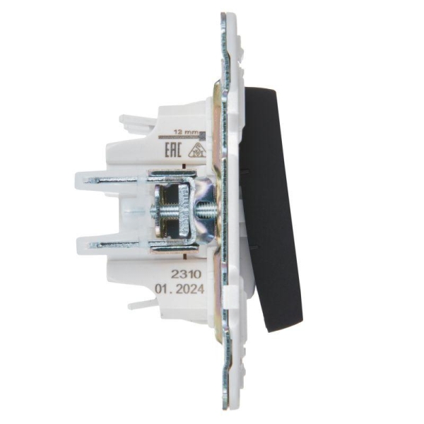 Выключатель 3-кл. SKANDY 10А SK-V11Bl черн. IEK SK-V30-0-10-K02