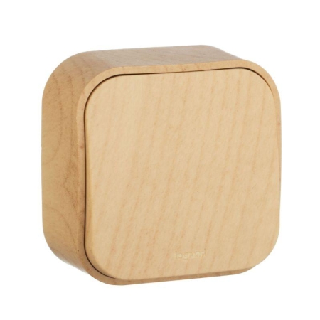 Выключатель 1-кл. ОП Quteo 10А IP20 10AX дерево IEK 782260 Выключатель 1-кл. ОП Quteo 10А IP20 10AX дерево IEK 782260