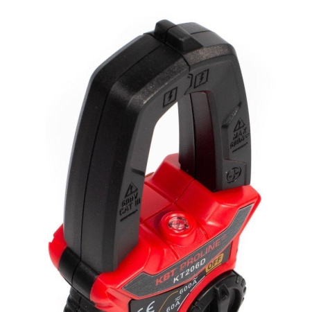 Клещи токовые цифровые KT 206D "PROLINE" КВТ 80753 Клещи токовые цифровые KT 206D "PROLINE" КВТ 80753