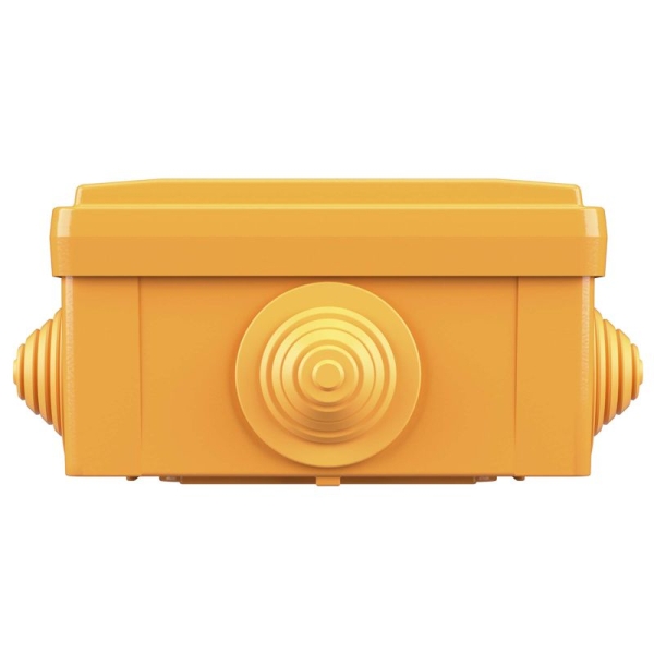 Коробка ответвительная FS 100х100х50мм IP55 5п 450В 10А 6кв.мм с кабельными вводами и клеммниками пластик. DKC FSB11506