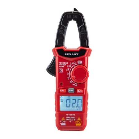 Клещи токовые R200A Rexant 13-3201 Клещи токовые R200A Rexant 13-3201