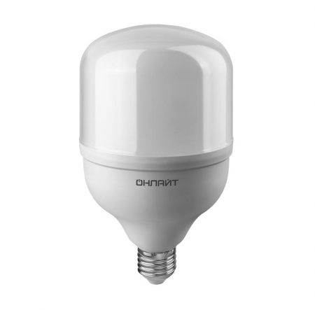Лампа светодиодная высокомощная 82 903 OLL-T100-40-230-865-E27E40 40Вт 6500К холод. бел. E27/E40 3200лм 176-264В ОНЛАЙТ 82903 Лампа светодиодная высокомощная 82 903 OLL-T100-40-230-865-E27E40 40Вт 6500К холод. бел. E27/E40 3200лм 176-264В ОНЛАЙТ 82903