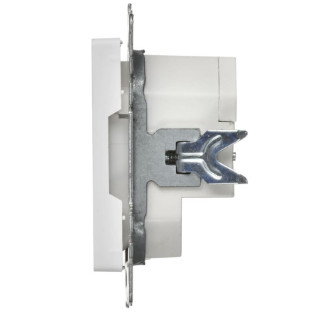 Подсветка светодиодная BRITE ПЛ20-БрАБ встраив. механизм арктич. бел. IEK BR-FL20-K91