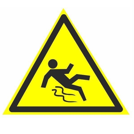 Знак W 28 "Осторожно. Скользко" 200х200х200мм пластик EKF pn-w-28 Знак W 28 "Осторожно. Скользко" 200х200х200мм пластик EKF pn-w-28