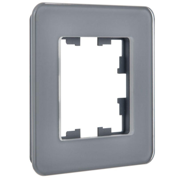 Рамка 1-м BRITE РУ-1-2-Бр стекло графит RE IEK BR-M12-G-41-K53 Рамка 1-м BRITE РУ-1-2-Бр стекло графит RE IEK BR-M12-G-41-K53