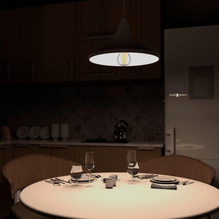 Лампа светодиодная филаментная Black Filament 26Вт A70 грушевидная 4100К нейтр. бел. E27 2700лм GAUSS 102902226 Лампа светодиодная филаментная Black Filament 26Вт A70 грушевидная 4100К нейтр. бел. E27 2700лм GAUSS 102902226