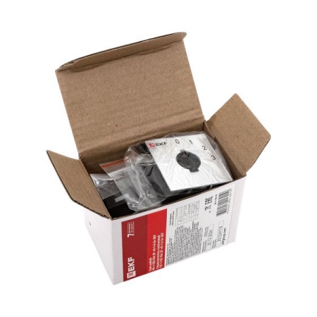 Переключатель кулачковый ПК-1-102 2п 10А "0-1-2-3" EKF pk-1-102-10