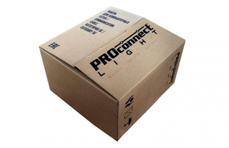 Кабель UTP 4х2х24AWG кат.5 омедн. алюм. (уп.305м) PROCONNECT LIGHT 01-0043-2 Кабель UTP 4х2х24AWG кат.5 омедн. алюм. (уп.305м) PROCONNECT LIGHT 01-0043-2