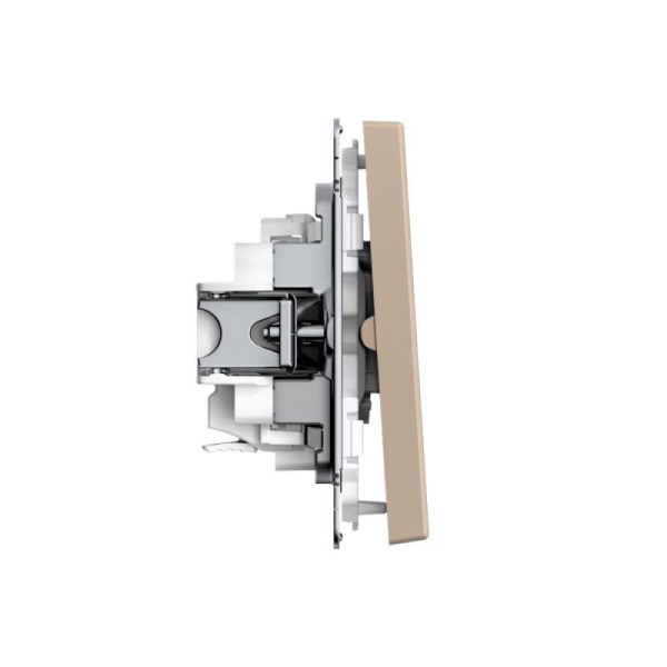 Выключатель 2-кл. ArtGallery 10AX быстрозажим. клем. механизм песочн. SE GAL001251S