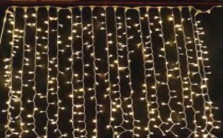 Гирлянда "Занавес" LDCL544-Y-E 544 желт. светодиодов 1.5х2.2м 16 нитей соединяемый до 8шт для помещений SHLights 4690601035615 Гирлянда "Занавес" LDCL544-Y-E 544 желт. светодиодов 1.5х2.2м 16 нитей соединяемый до 8шт для помещений SHLights 4690601035615