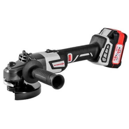 Машина шлифовальная угловая аккумуляторная УШМ-125/36ММ МультиМАКС 36В с бесщеточным (вентильным) двигателем + МультиБОКС 150 ИНТЕРСКОЛ 900.2.1.41