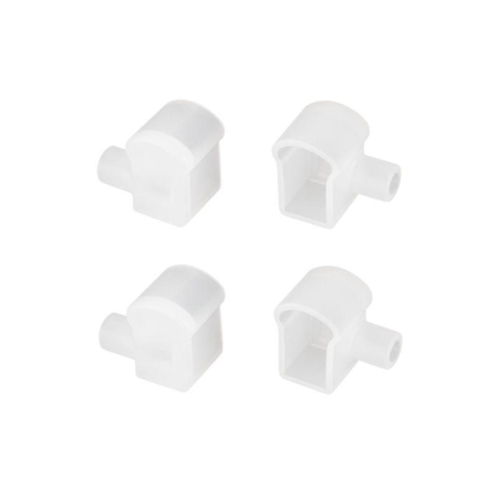 Заглушка WPH-FLEX-0817-SIDE WHITE с отверстием пластик Arlight 040853