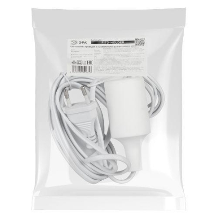 Светильник для растений FITO-Holder под лампу Е27 с проводом 3м и выключателем для фитоламп Эра Б0061585 Светильник для растений FITO-Holder под лампу Е27 с проводом 3м и выключателем для фитоламп Эра Б0061585