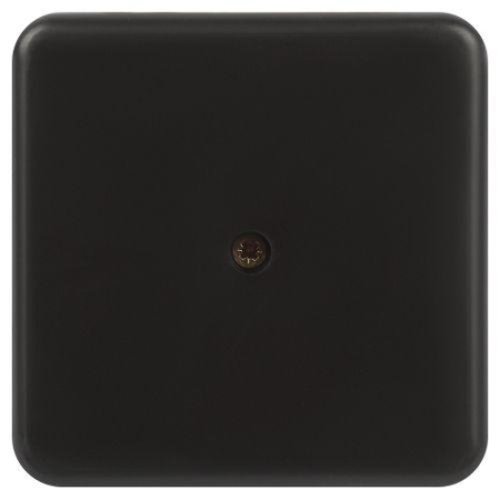 Коробка распаячная 75х75х28мм без клеммы IP40 черн. BS-B-75-75-28 Эра Б0061809