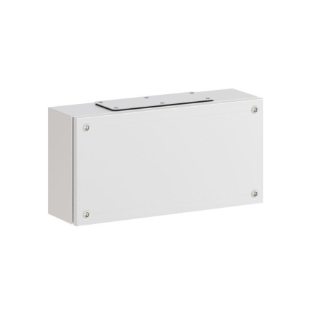 Корпус клеммный металлический SDE 400х200х120мм с фланцами DKC R5SDE4212F Корпус клеммный металлический SDE 400х200х120мм с фланцами DKC R5SDE4212F