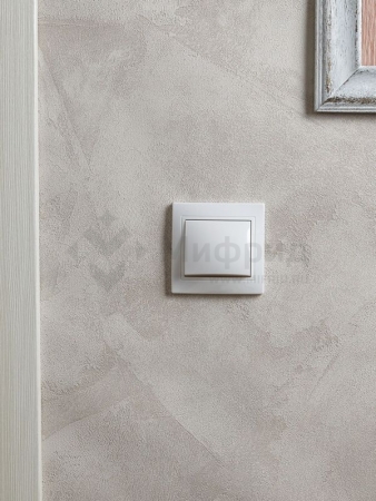 Выключатель 1-кл. СП Кварта ВС10-1-0-КБ-44 10А IP44 бел. GENERICA KV-V10-10-44-K01