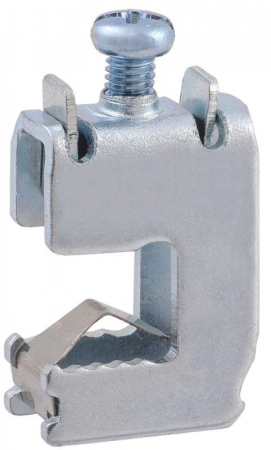 Зажим шинный (терминал) ЗШИ 1.5-16кв.мм для шины 10мм IEK YNT10-10-25-016 Зажим шинный (терминал) ЗШИ 1.5-16кв.мм для шины 10мм IEK YNT10-10-25-016