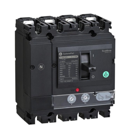 Выключатель автоматический SYSTEMEPACT CCB160 50кА 4P4D TMD160 рычаг SE SPC160N160L4DF Выключатель автоматический SYSTEMEPACT CCB160 50кА 4P4D TMD160 рычаг SE SPC160N160L4DF