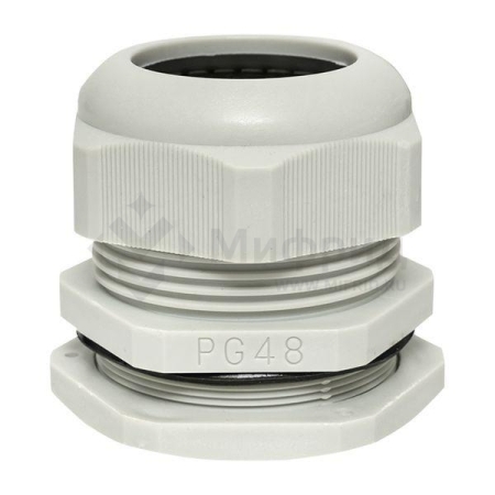 Сальник PG48 d37-44мм (d отверст. 59мм) IP54 (уп.1шт) PROxima EKF plc-pg-48-1-r