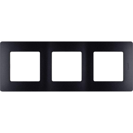 Рамка 3-м Etika антрацит IEK 672583 Рамка 3-м Etika антрацит IEK 672583