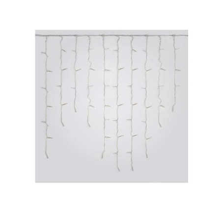 Гирлянда светодиодная "Бахрома" ULD-B2007-100/TTK WHITE IP44 2м 100LED бел. с эффектом мерцания соединяемая провод прозр. Uniel UL-00007209 Гирлянда светодиодная "Бахрома" ULD-B2007-100/TTK WHITE IP44 2м 100LED бел. с эффектом мерцания соединяемая провод прозр. Uniel UL-00007209