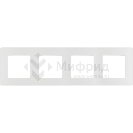 Рамка 4-м СП Etika IP20 бел. IEK 672504