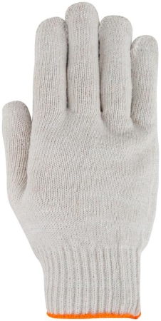 Перчатки вязаные (4 нити) 10 класс вязки х/б с ПВХ 12484