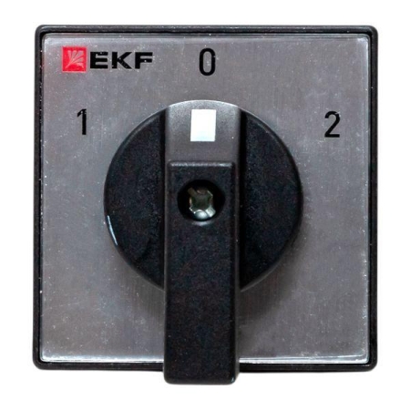 Переключатель кулачковый ПК-1-24 4п 25А "1-0-2" IP65 EKF pk-1-24-25-65 Переключатель кулачковый ПК-1-24 4п 25А "1-0-2" IP65 EKF pk-1-24-25-65