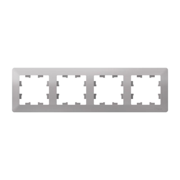 Рамка 4-м AtlasDesign Air алюм./дым. черн. SE ATN220304 Рамка 4-м AtlasDesign Air алюм./дым. черн. SE ATN220304