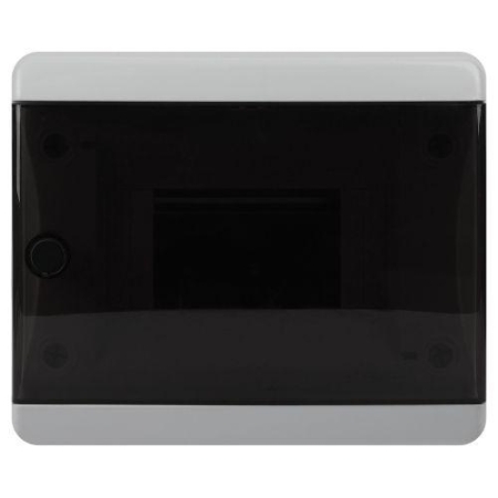 Корпус навесной ЩРН-П-6 ЭРА COMFORT IP41 прозр. крышка пластик. бел. ЭРА Б0067468