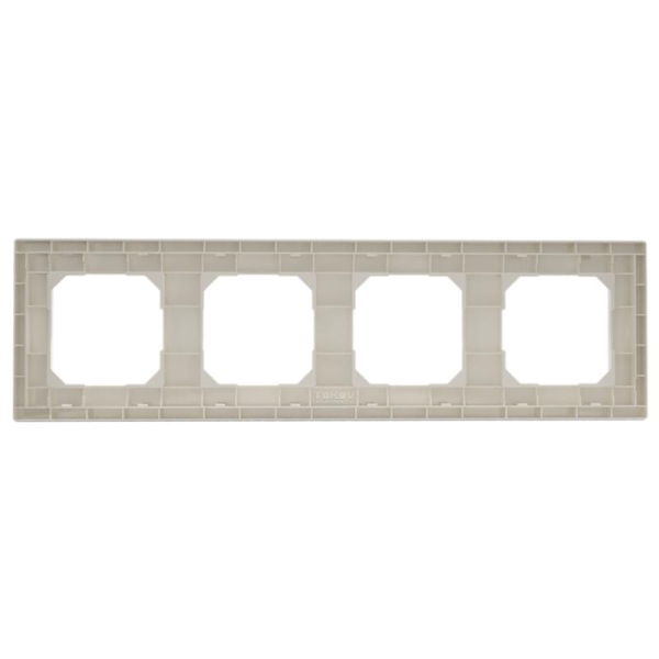 Рамка 4-м Pixel универс. беж. TOKOV ELECTRIC TKE-PX-RM4-C02 Рамка 4-м Pixel универс. беж. TOKOV ELECTRIC TKE-PX-RM4-C02
