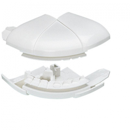 Угол для кабель-канала внешний изменяемый 60-120град. для DLP 80х50 бел. Leg 010622 Угол для кабель-канала внешний изменяемый 60-120град. для DLP 80х50 бел. Leg 010622