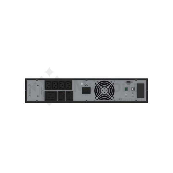 Источник бесперебойного питания Онлайн для Small Rackmount 1000 ВА/1000Вт 1/1 6xIEC C13 1хIEC C19 EPO USB RS-232 Rack 2U 2х9А.ч DKC SMALLR1A5I
