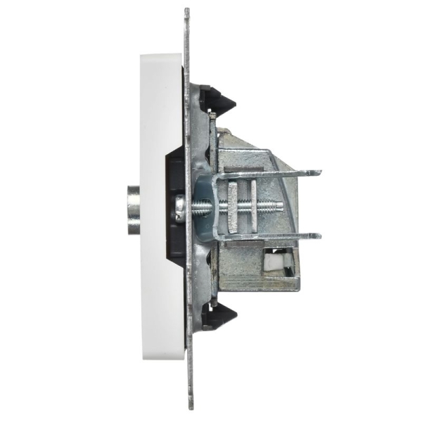 Розетка телевизионная оконечная TV СП BRITE РТВ11-0-БрАБ механизм арктич. бел. IEK BR-A10-O-K91