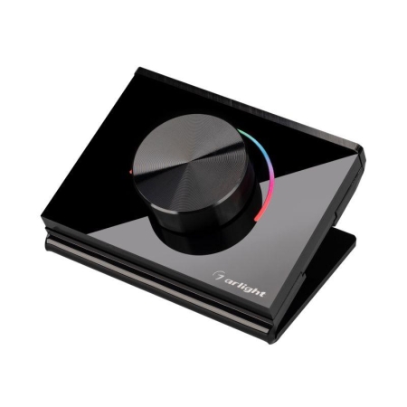 Панель Rotary SMART-P100-RGB Black (3В 2.4G) (IP20 пластик) Arlight 031957